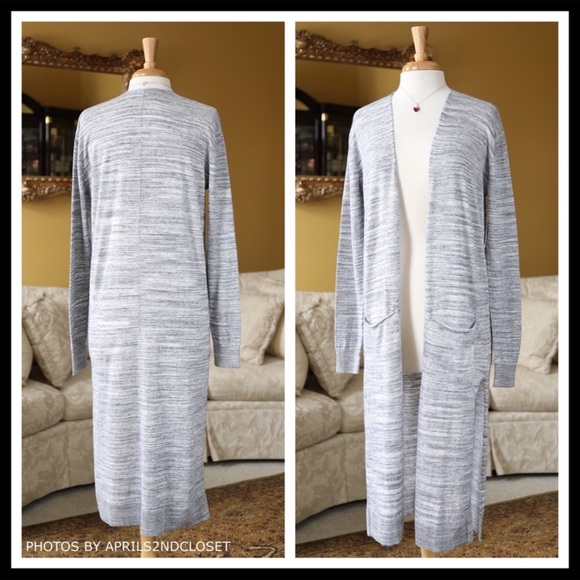 LONG CARDIGAN LIGHTWEIGHT DUSTER CARDI A2C - Picture 4 of 8